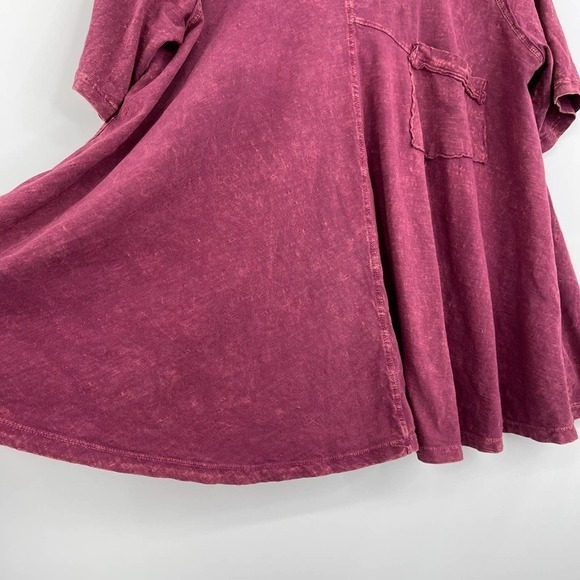 eri + ali lagenlook drapey oversized boxy t-shirt - Picture 3 of 8